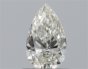 Foto Diamante Natural 0.59 quilates, De pera , Color I, claridad SI1 y certificado GIA de
