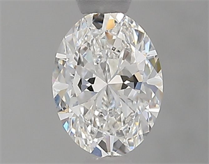 Foto Diamante Natural 0.70 quilates, Ovalado , Color E, claridad SI1 y certificado GIA de
