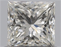 Diamante Natural 0.65 quilates, Princesa , Color H, claridad VS2 y certificado GIA
