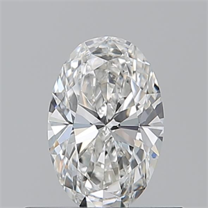 Picture of Natural Diamond 0.50 Carats, Oval with  Cut, F Color, IF Clarity and Certified by GIA