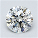Diamante Natural 1.62 quilates, Redondo , Color H, claridad VVS2 y certificado GIA