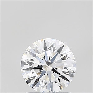 Picture of Lab Grown Diamond 1.08 Carats, Round with Ideal Cut, D Color, VVS2 Clarity and Certified by IGI