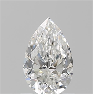 Picture of Natural Diamond 0.74 Carats, Pear with  Cut, F Color, VVS1 Clarity and Certified by GIA