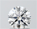 Del inventario de diamantes de laboratorio, 1.05 quilates, Redondo , Color D, claridad VVS2 y certificado IGI