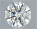 Natural Diamond 0.70 Carats, Round with Excellent Cut, J Color, SI1 Clarity and Certified by GIA