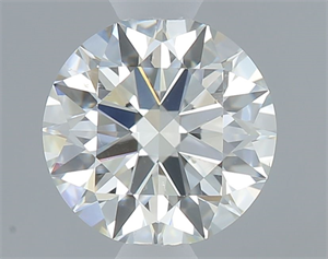 Picture of Natural Diamond 0.70 Carats, Round with Excellent Cut, J Color, SI1 Clarity and Certified by GIA