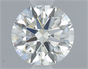 Natural Diamond 0.70 Carats, Round with Excellent Cut, J Color, SI1 Clarity and Certified by GIA