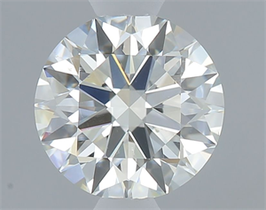 Picture of Natural Diamond 0.70 Carats, Round with Excellent Cut, J Color, SI1 Clarity and Certified by GIA