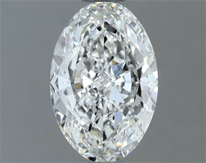 Picture of Natural Diamond 1.00 Carats, Oval with  Cut, G Color, VS1 Clarity and Certified by GIA