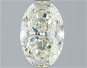 Natural Diamond 1.50 Carats, Oval with  Cut, J Color, SI1 Clarity and Certified by IGI