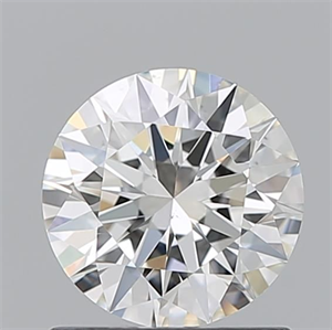 Picture of Natural Diamond 1.01 Carats, Round with Excellent Cut, I Color, VS1 Clarity and Certified by GIA