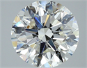 Diamante Natural 3.40 quilates, Redondo , Color H, claridad SI1 y certificado IGI