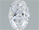 Natural Diamond 0.82 Carats, Oval with  Cut, D Color, VS1 Clarity and Certified by GIA