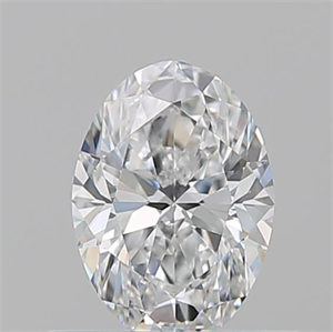 Picture of Natural Diamond 0.50 Carats, Oval with  Cut, E Color, VVS1 Clarity and Certified by GIA