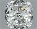 Natural Diamond 0.51 Carats, Cushion with  Cut, F Color, VS2 Clarity and Certified by GIA