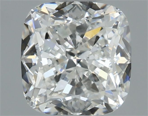 Picture of Natural Diamond 0.51 Carats, Cushion with  Cut, F Color, VS2 Clarity and Certified by GIA