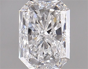 Picture of Natural Diamond 1.01 Carats, Radiant with  Cut, E Color, VS1 Clarity and Certified by GIA