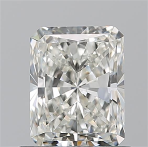 Picture of Natural Diamond 0.81 Carats, Radiant with  Cut, J Color, VVS1 Clarity and Certified by GIA
