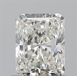 Picture of Natural Diamond 0.81 Carats, Radiant with  Cut, J Color, VVS1 Clarity and Certified by GIA