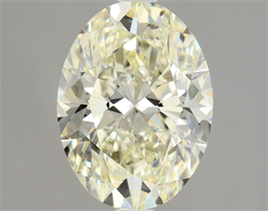 Foto Diamante Natural 1.70 quilates, Ovalado , Color L, claridad SI1 y certificado GIA de