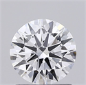 Lab Grown Diamond 1.00 Carats, Round with Ideal Cut, D Color, VS1 Clarity and Certified by IGI