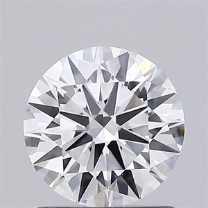 Picture of Lab Grown Diamond 1.00 Carats, Round with Ideal Cut, D Color, VS1 Clarity and Certified by IGI