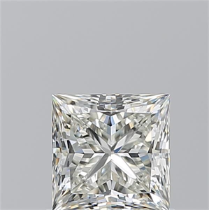 Picture of Natural Diamond 1.01 Carats, Princess with  Cut, J Color, VS1 Clarity and Certified by GIA