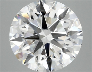 Picture of Lab Grown Diamond 5.02 Carats, Round with Excellent Cut, E Color, VVS2 Clarity and Certified by IGI
