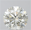 Diamante Natural 3.01 quilates, Redondo , Color L, claridad SI1 y certificado GIA