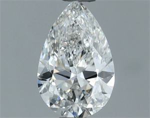 Picture of Natural Diamond 0.50 Carats, Pear with  Cut, F Color, VS1 Clarity and Certified by GIA