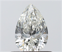 Diamante Natural 0.50 quilates, De pera , Color H, claridad VS1 y certificado IGI