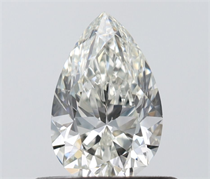 Foto Diamante Natural 0.50 quilates, De pera , Color H, claridad VS1 y certificado IGI de