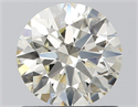 Natural Diamond 1.02 Carats, Round with Excellent Cut, J Color, SI1 Clarity and Certified by IGI