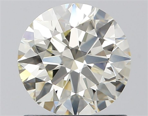 Picture of Natural Diamond 1.02 Carats, Round with Excellent Cut, J Color, SI1 Clarity and Certified by IGI