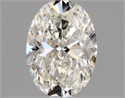 Diamante Natural 0.90 quilates, Ovalado , Color H, claridad VVS2 y certificado GIA