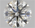 Diamante Natural 0.80 quilates, Redondo , Color H, claridad IF y certificado GIA