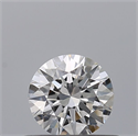 Diamante Natural 0.42 quilates, Redondo , Color D, claridad VVS1 y certificado GIA