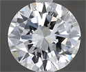 Natural Diamond 0.80 Carats, Round with Very Good Cut, F Color, VVS2 Clarity and Certified by IGI