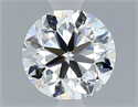Natural Diamond 0.51 Carats, Round with Very Good Cut, H Color, IF Clarity and Certified by GIA