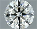Diamante Natural 0.61 quilates, Redondo , Color I, claridad VVS2 y certificado IGI