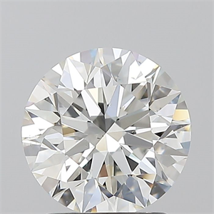Foto Diamante Natural 1.70 quilates, Redondo , Color G, claridad SI1 y certificado GIA de