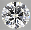 Lab Grown Diamond 6.01 Carats, Round with Very Good Cut, F Color, VVS2 Clarity and Certified by IGI