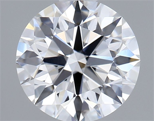 Picture of Lab Grown Diamond 1.03 Carats, Round with Ideal Cut, D Color, VVS2 Clarity and Certified by IGI