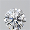 Diamante Natural 0.90 quilates, Redondo , Color D, claridad SI1 y certificado GIA