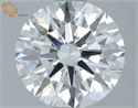 Lab Grown Diamond 1.06 Carats, Round with Ideal Cut, F Color, VVS2 Clarity and Certified by IGI