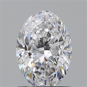 Picture of Natural Diamond 0.74 Carats, Oval with  Cut, D Color, VS2 Clarity and Certified by GIA