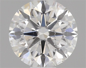 Foto Diamante Natural 0.40 quilates, Redondo , Color G, claridad SI2 y certificado GIA de