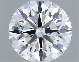 Picture of Lab Grown Diamond 1.09 Carats, Round with Ideal Cut, D Color, VVS1 Clarity and Certified by IGI