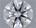 Del inventario de diamantes de laboratorio, 1.24 quilates, Redondo , Color D, claridad VS1 y certificado IGI