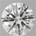 Lab Grown Diamond 6.07 Carats, Round with Ideal Cut, E Color, VVS2 Clarity and Certified by IGI